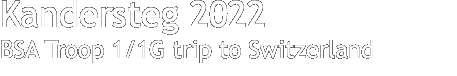 Kandersteg 2022