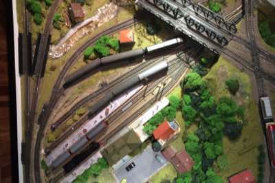 Aerial view of the station.
