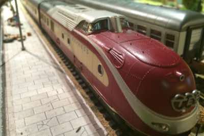 Closeup of the VT 11.5 TEE on track 2.